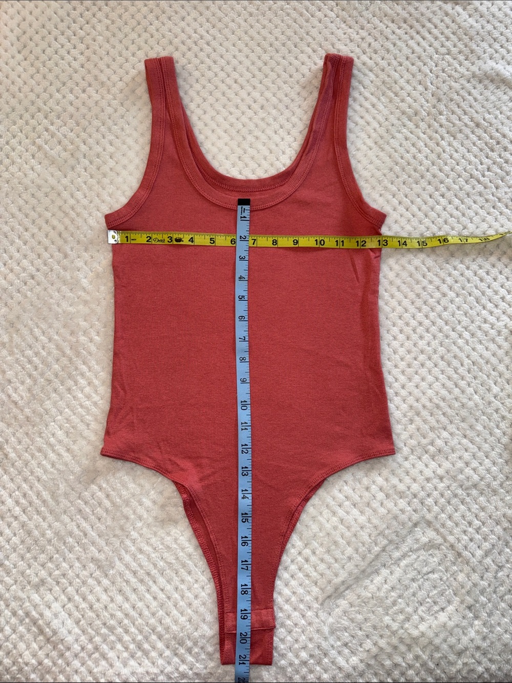 🌸 NWOT A New Day Ribbed Bodysuit – Women’s Small | Rose Pink Sleeveless Bodysuit - Picture 2 of 6